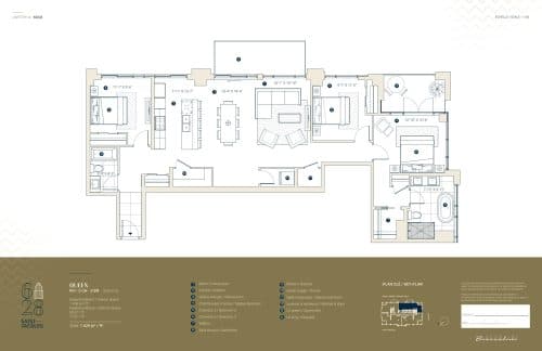 Queen floor plan
