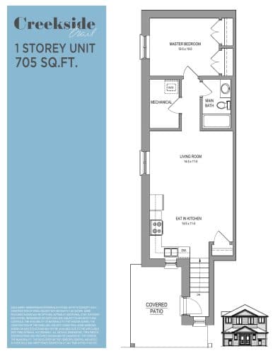705 sq.ft. floor plan