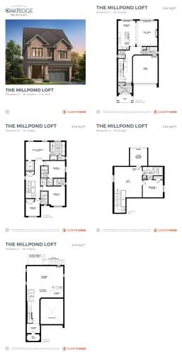 Millpond with Loft floor plan
