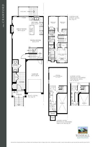 Lot 65R — Crawford B floor plan