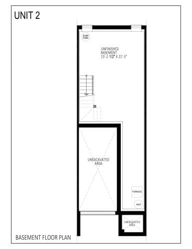 Unit 2 - Block 1 floor plan