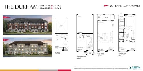 The Durham floor plan