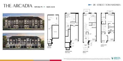 The Arcadia floor plan