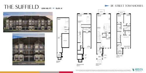 The Suffield floor plan