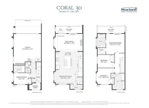 Coral 30 floor plan