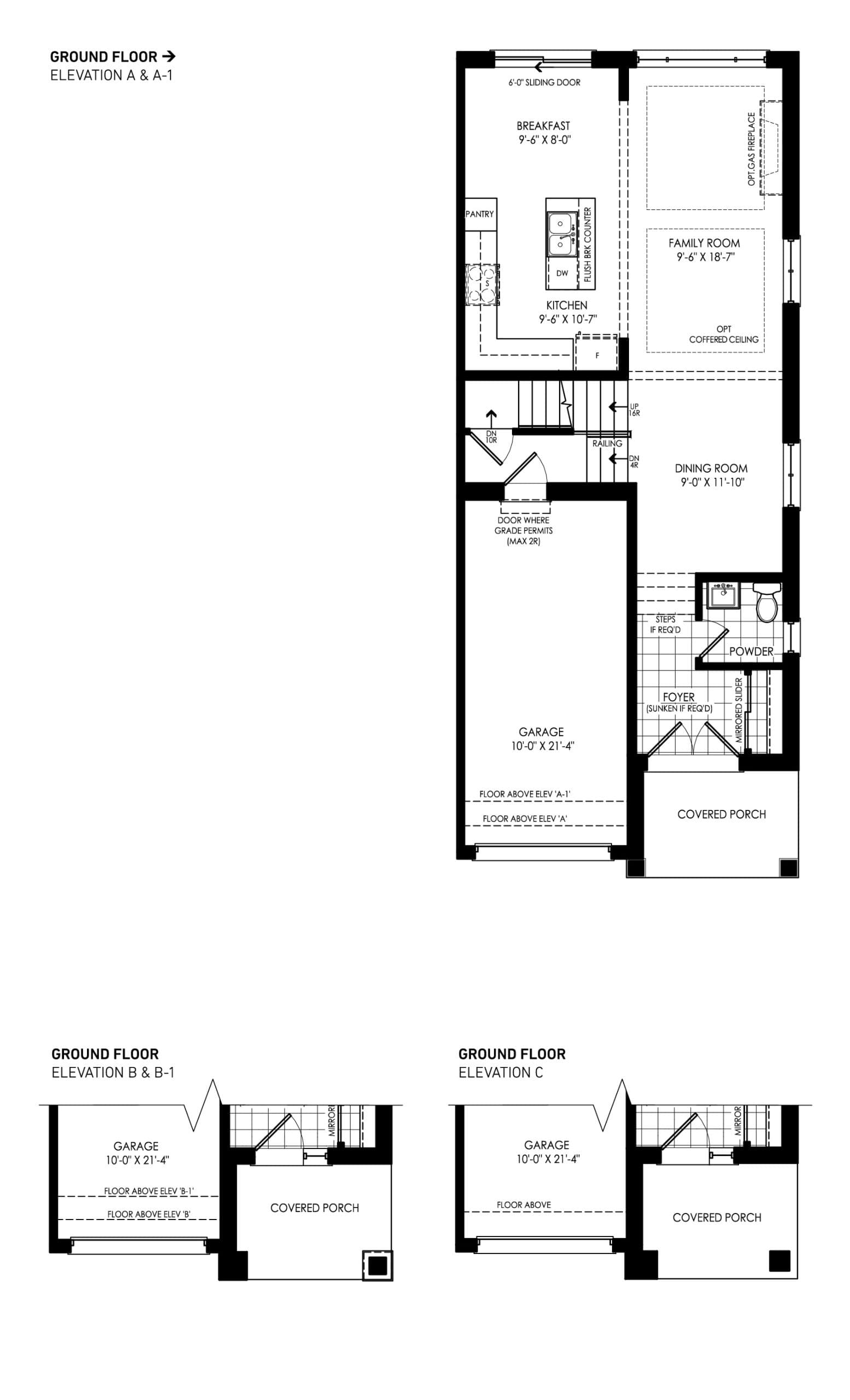 Sage Floor Plan at Midhurst Valley Phase 2 by Geranium - 1693 sq.ft