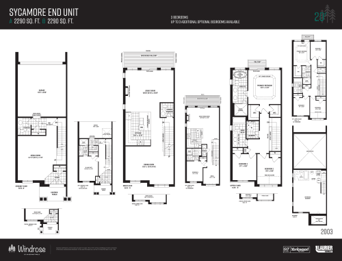 Sycamore End Unit floor plan